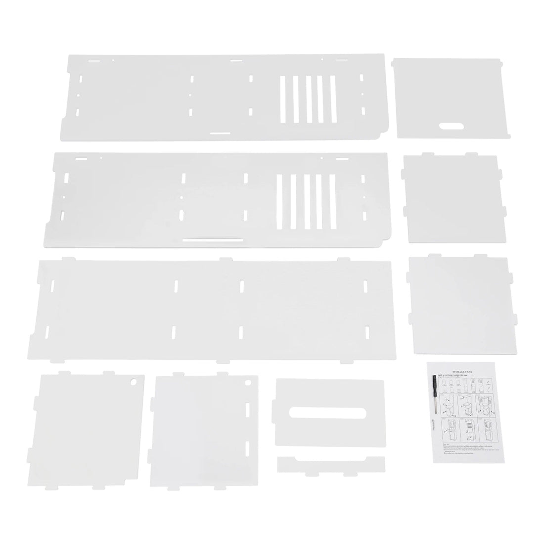 Étagère salle de bain simple 24*24*80cm - vente privée 200007763:201336342