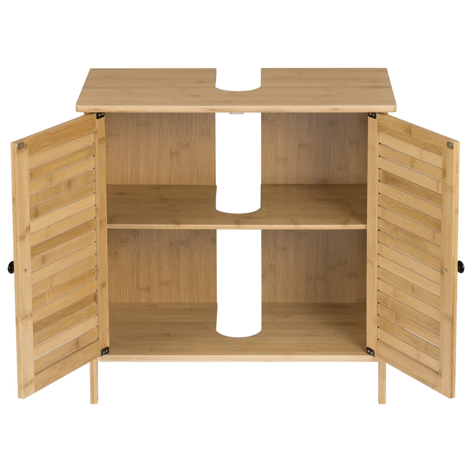 Grand Meuble de rangement en bambou - 14:366bamboo;200007763:201336101
