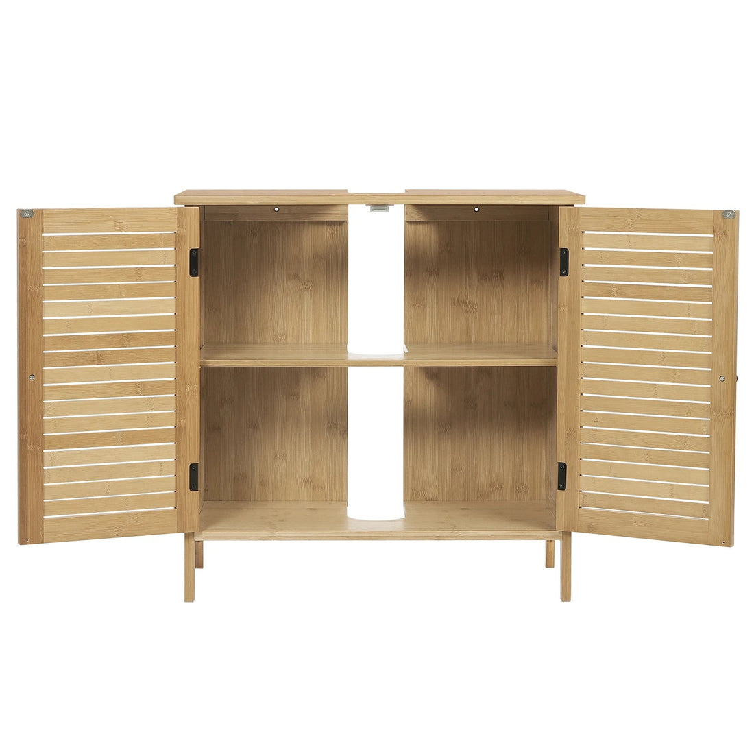 Grand Meuble de rangement en bambou - vente privée 14:366bamboo;200007763:201336101