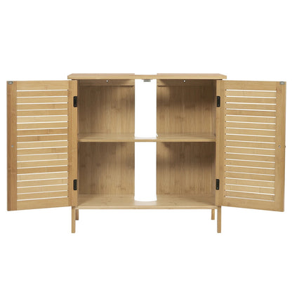 Grand Meuble de rangement en bambou - 14:366bamboo;200007763:201336101