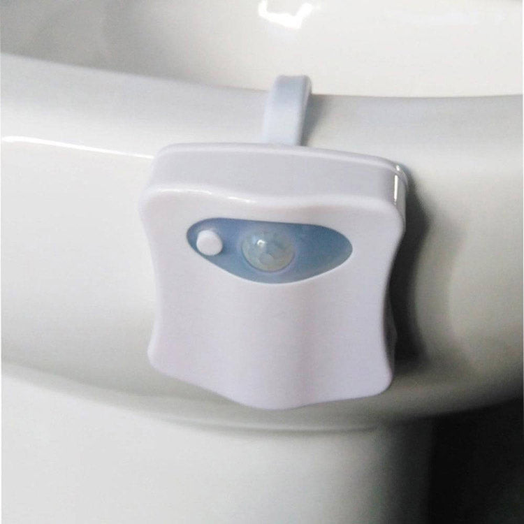 Lampe WC LED RGB 8 Couleur avec capteur de mouvement