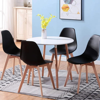 Lot chaise salle à manger 4 pièces ensembles - vente privée 14:193Black;200007763:201336101