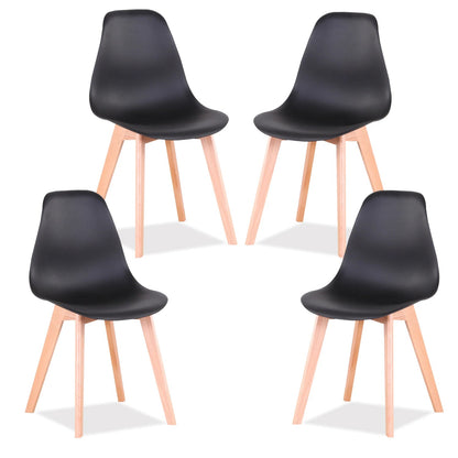 Lot chaise salle à manger 4 pièces ensembles - vente privée 14:193Black;200007763:201336101