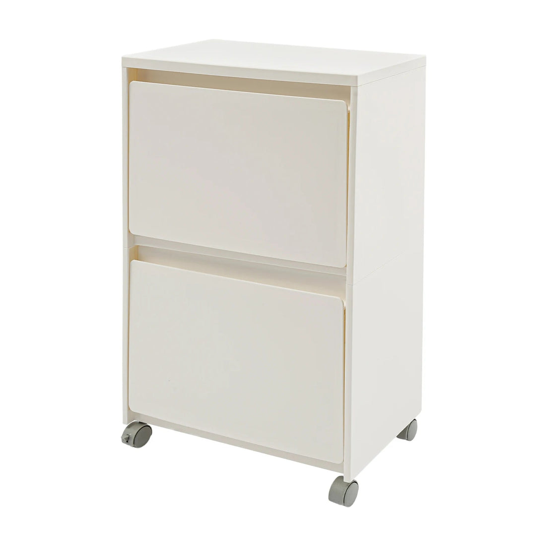 Meuble à chaussure à 2 niveaux de capacité de 10 kilos - vente privée 14:29White;200007763:201336101