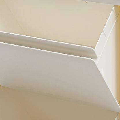Meuble à chaussure à 2 niveaux de capacité de 10 kilos - vente privée 14:29White;200007763:201336101