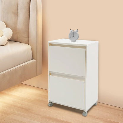 Meuble à chaussure à 2 niveaux de capacité de 10 kilos - vente privée 14:29White;200007763:201336101