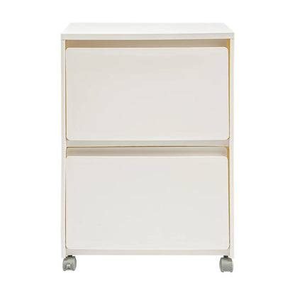 Meuble à chaussure à 2 niveaux de capacité de 10 kilos - vente privée 14:29White;200007763:201336101