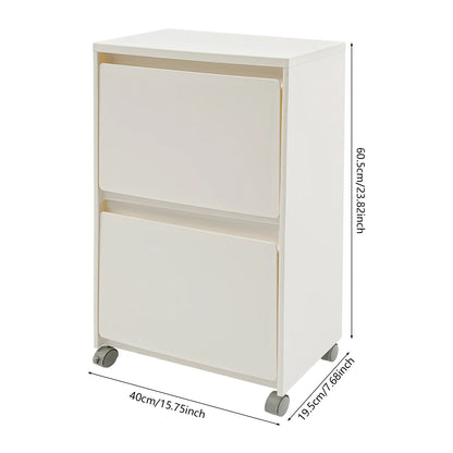 Meuble à chaussure à 2 niveaux de capacité de 10 kilos - vente privée 14:29White;200007763:201336101