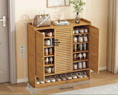 Meuble à chaussure à grande capacité avec tiroirs - vente privée 14:1933-100-7-98