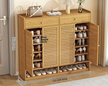 Meuble à chaussure à grande capacité avec tiroirs - vente privée 14:3650164-132-7-113