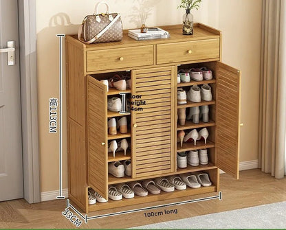 Meuble à chaussure à grande capacité avec tiroirs - vente privée 14:3654583-100-7-113