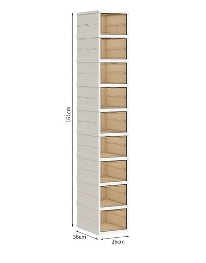 Meuble à chaussure anti poussière pour la maison - vente privée 14:365458Double row-6 layers