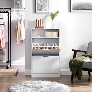 Meuble à chaussure avec 2 porte et deux charnières - vente privée 14:29;200007763:201336101