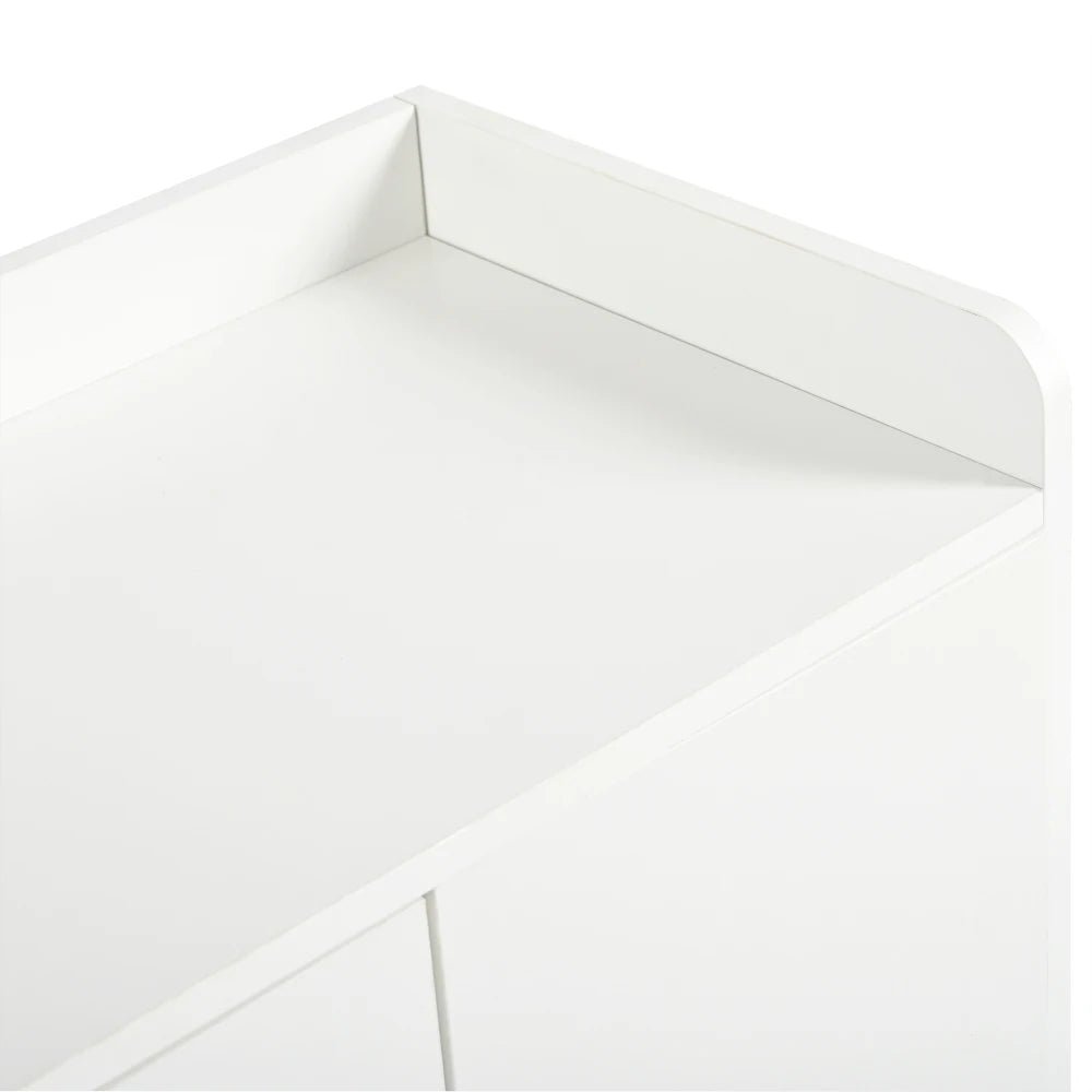 Meuble à chaussure avec grande espace de rangement - 120*99*35 cm - vente privée 14:29white 1;200007763:201336101