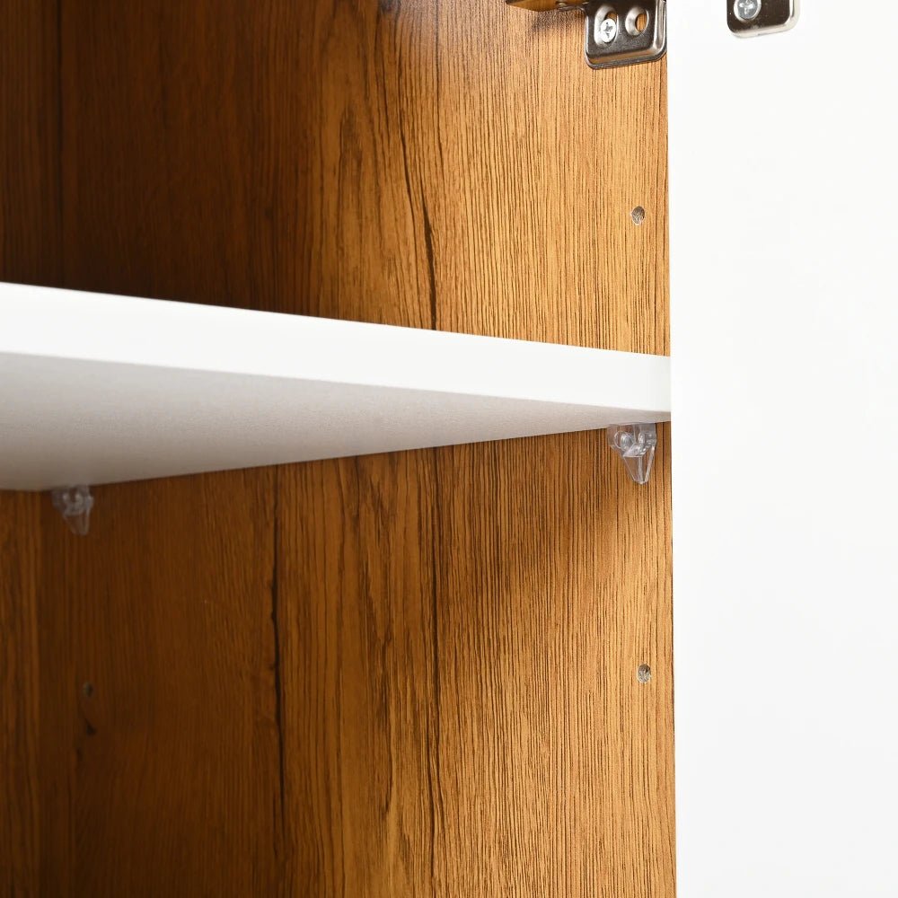 Meuble à chaussure avec grande espace de rangement - 120*99*35 cm - vente privée 14:29white 1;200007763:201336101
