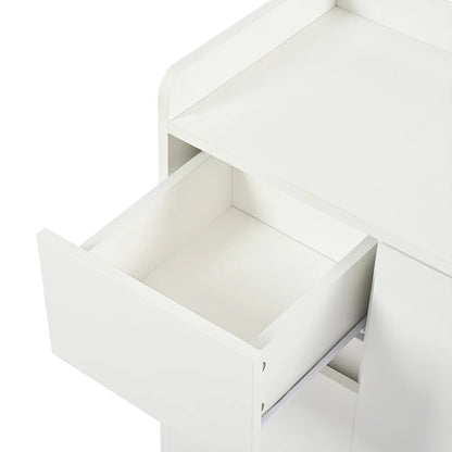 Meuble à chaussure avec grande espace de rangement - 120*99*35 cm - vente privée 14:29white 1;200007763:201336101