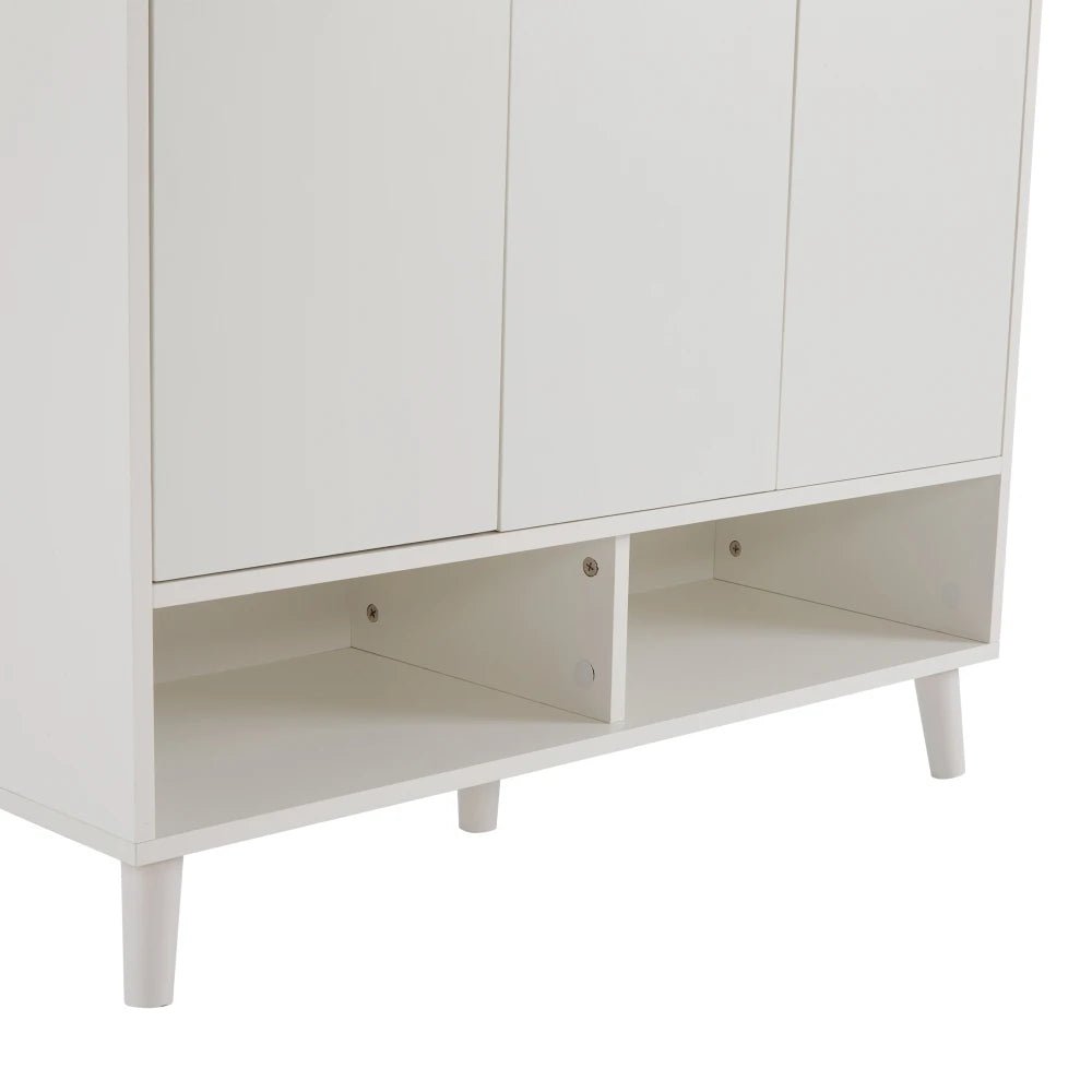 Meuble à chaussure avec grande espace de rangement - 120*99*35 cm - vente privée 14:29white 1;200007763:201336101