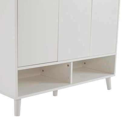 Meuble à chaussure avec grande espace de rangement - 120*99*35 cm - vente privée 14:29white 1;200007763:201336101