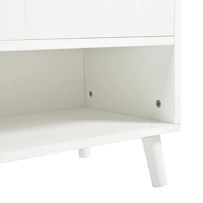 Meuble à chaussure avec grande espace de rangement - 120*99*35 cm - vente privée 14:29white 1;200007763:201336101
