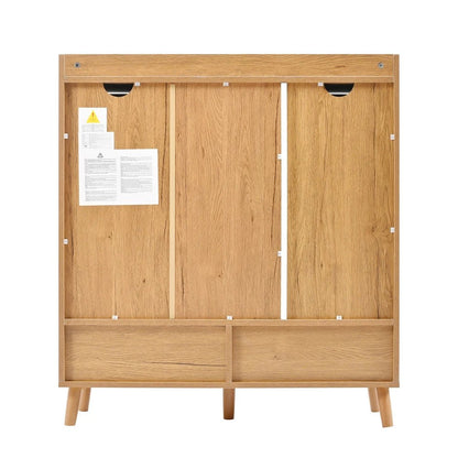 Meuble à chaussure avec grande espace de rangement - 120*99*35 cm - vente privée 14:29white 1;200007763:201336101