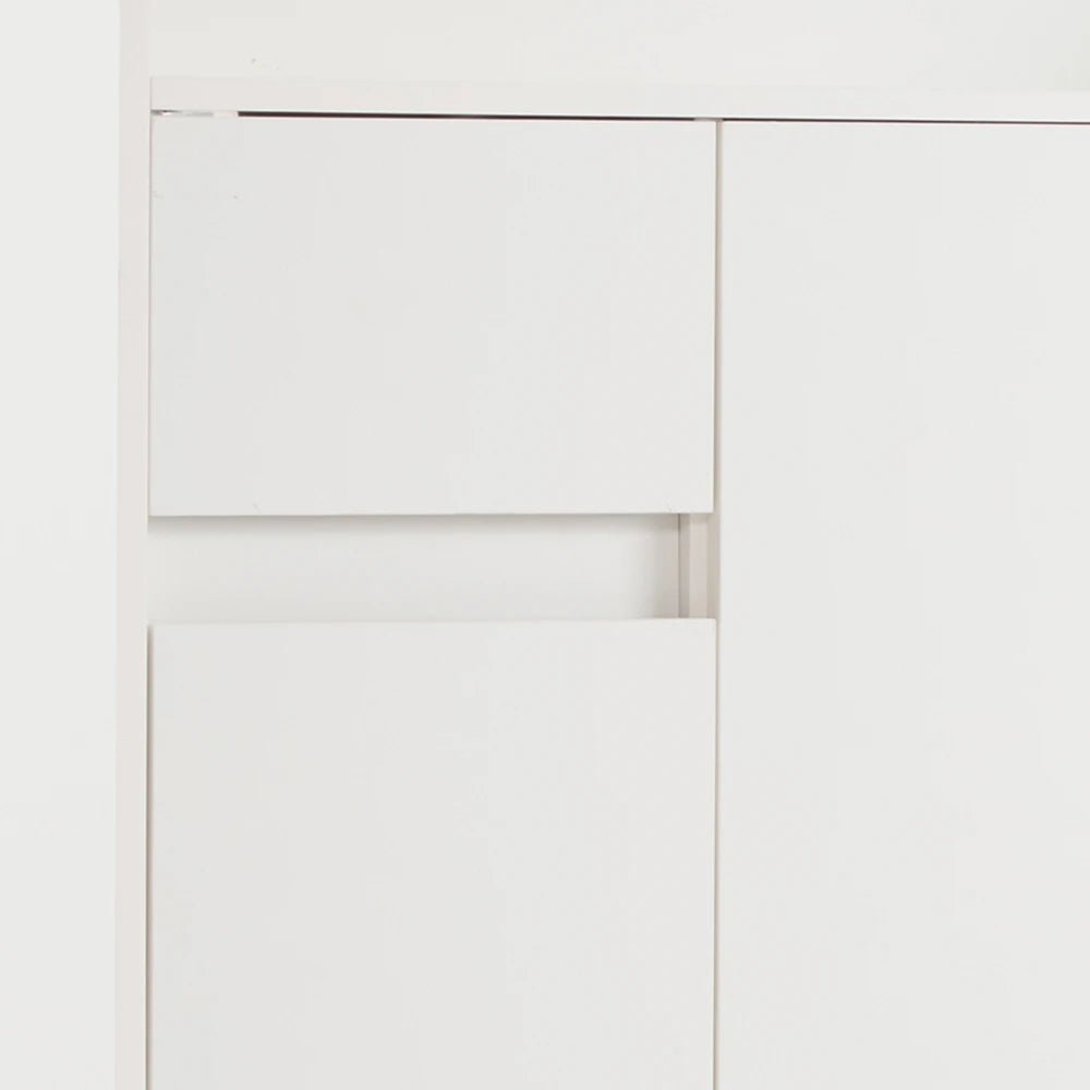 Meuble à chaussure avec grande espace de rangement - 120*99*35 cm - vente privée 14:29white 1;200007763:201336101