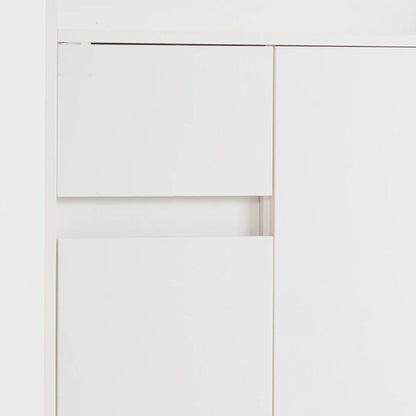 Meuble à chaussure avec grande espace de rangement - 120*99*35 cm - vente privée 14:29white 1;200007763:201336101