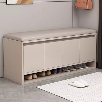 Meuble à chaussure avec tabouret intégré - vente privée 14:365016Four door C