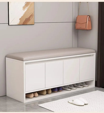 Meuble à chaussure avec tabouret intégré - vente privée 14:365016Four door C