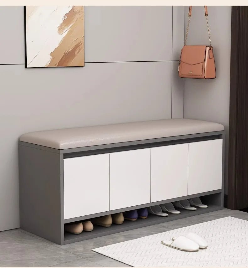 Meuble à chaussure avec tabouret intégré - vente privée 14:365016Four door C