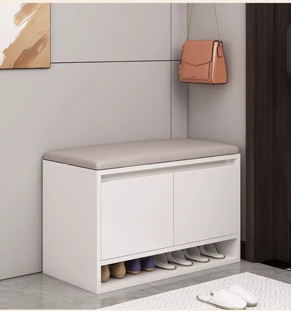 Meuble à chaussure avec tabouret intégré - vente privée 14:365016Four door C