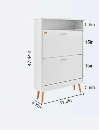 Meuble à chaussure avec tiroirs rabattables autoportants pour sabots et talons - vente privée 14:292 Drawers 29-37in;200007763:201336101