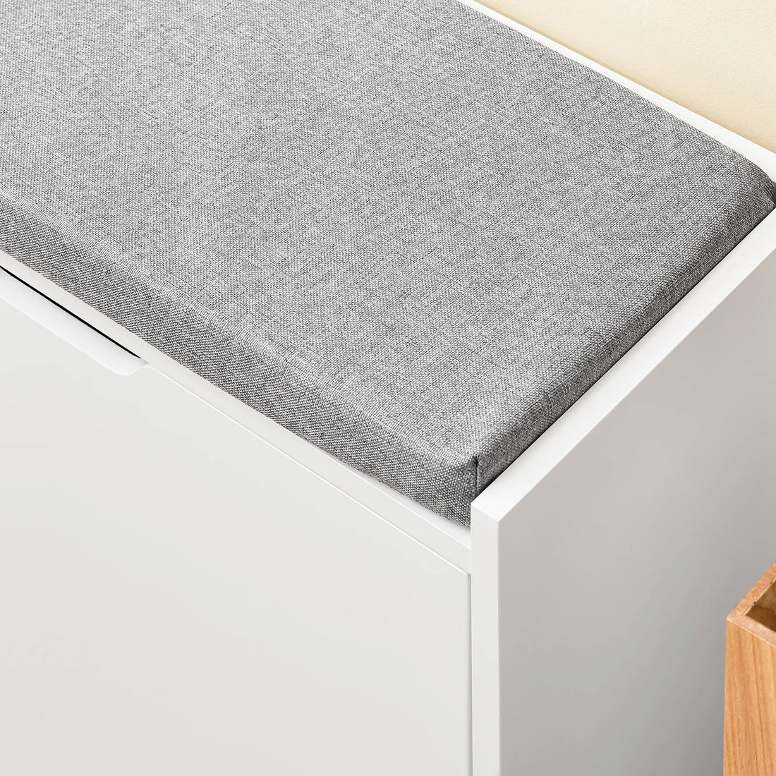 Meuble à chaussure banc avec deux portes - 105x52x24cm - vente privée 14:29;200007763:201336101