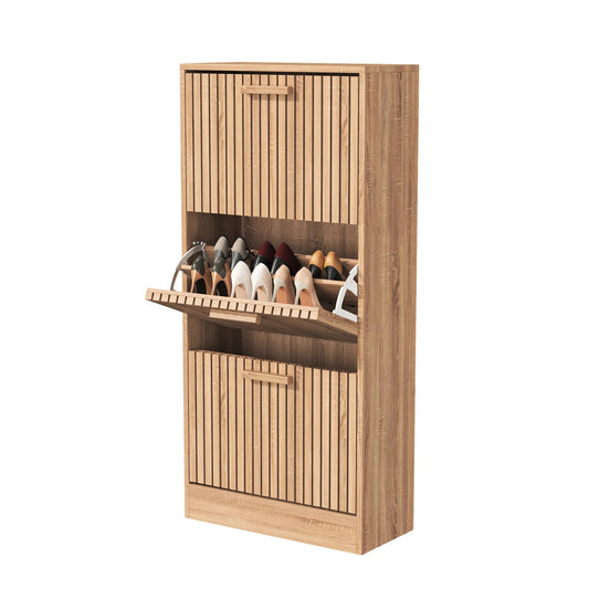 Meuble à chaussure d'appoint en bois massif - vente privée 14:200006154Style A;200007763:201336101