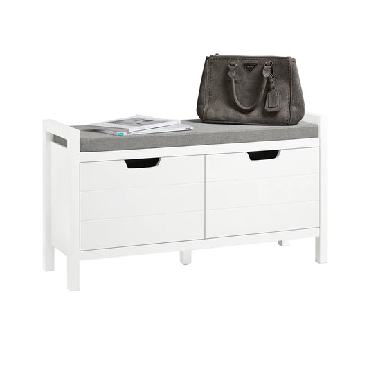 Meuble à chaussure de style banquette de dimensions 91x50x30cm - vente privée 14:29;200007763:201336101
