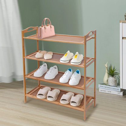 Meuble à chaussure de style étagère en bambou - vente privée 14:10Wood;200007763:201336101