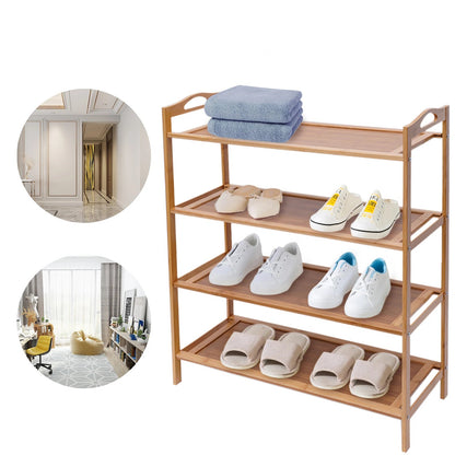 Meuble à chaussure de style étagère en bambou - vente privée 14:10Wood;200007763:201336101