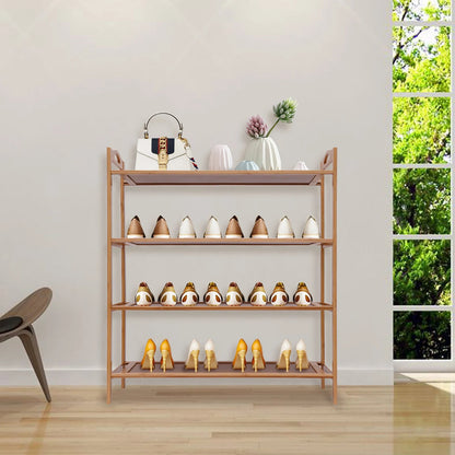 Meuble à chaussure de style étagère en bambou - vente privée 14:10Wood;200007763:201336101