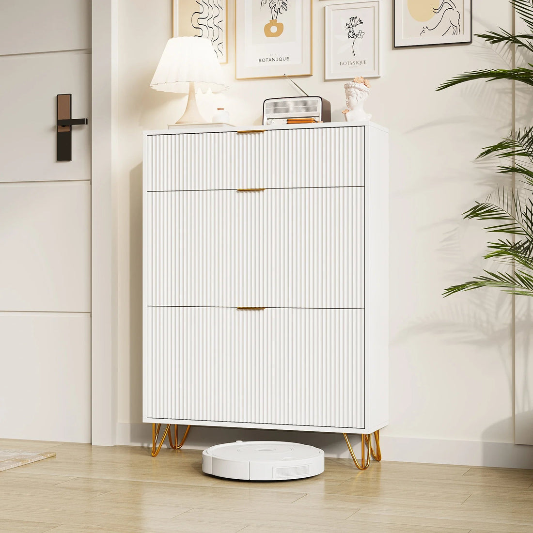 Meuble à chaussure dispositif anti basculement - vente privée 14:29With side Cabinet;200007763:201336101