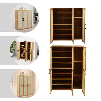 Meuble à chaussure en bambou de style décoratif - vente privée 14:49-layer shoe cabinet;200007763:201336342