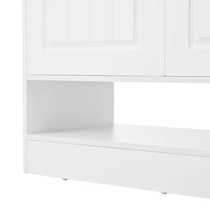 Meuble à chaussure moderne à poignées noires - 75×36×95.5cm - vente privée 14:29;200007763:201336101
