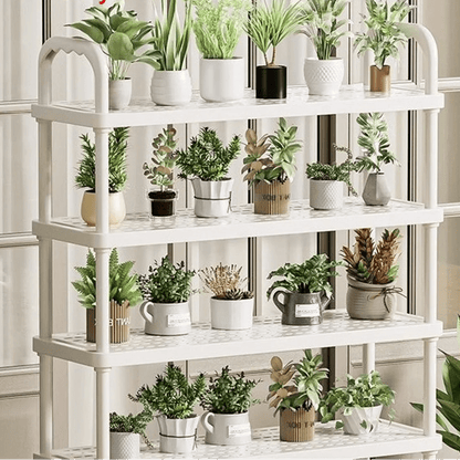 Meuble à chaussure simple à plusieurs niveaux - vente privée 14:29White 5 Layer