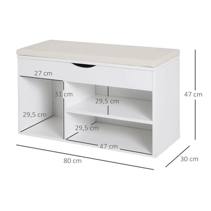 Meuble à chaussures avec banc de rangement moderne - vente privée 200007763:201336104