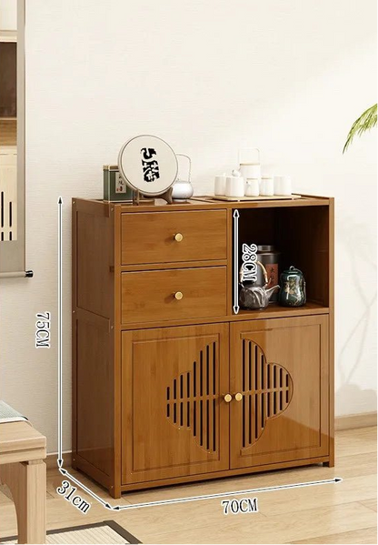 Meuble de rangement à casier marron - vente privée 14:200006152With draw C