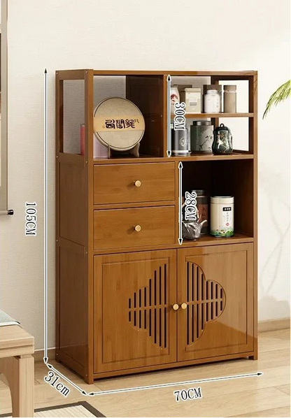 Meuble de rangement à casier marron - vente privée 14:200006156With draw E