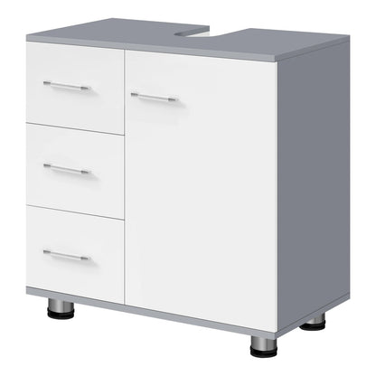 Meuble de rangement à tiroirs blanc - vente privée 14:10White and Grey;200007763:201336101