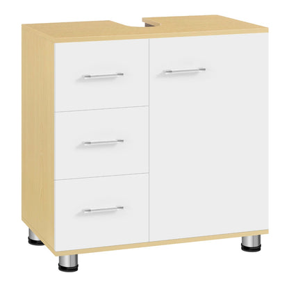 Meuble de rangement à tiroirs blanc - vente privée 14:496White and Light Oak;200007763:201336101