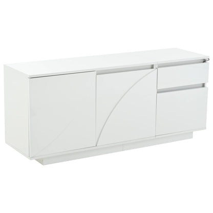 Meuble de rangement avec tiroirs moderne blanc - vente privée 14:29