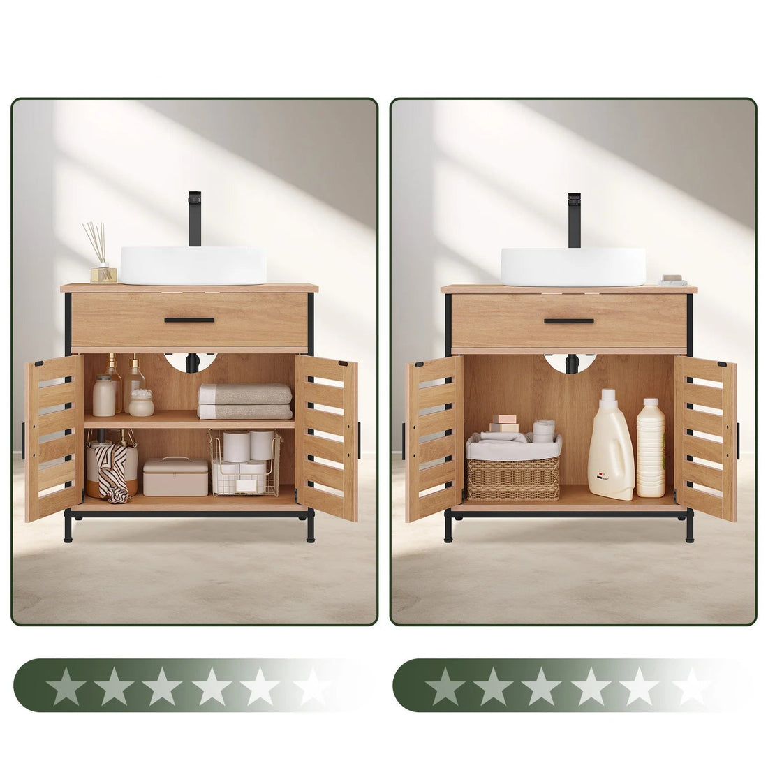 Meuble de rangement balcon moderne - vente privée 14:29Light Oak;200007763:201336101