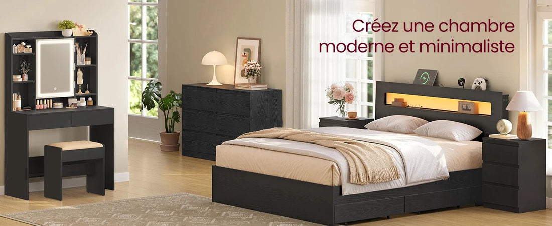 Meuble de rangement bas et long 40 x 119.4 x 75 cm, - vente privée 14:193Noir boisé;200007763:201336101