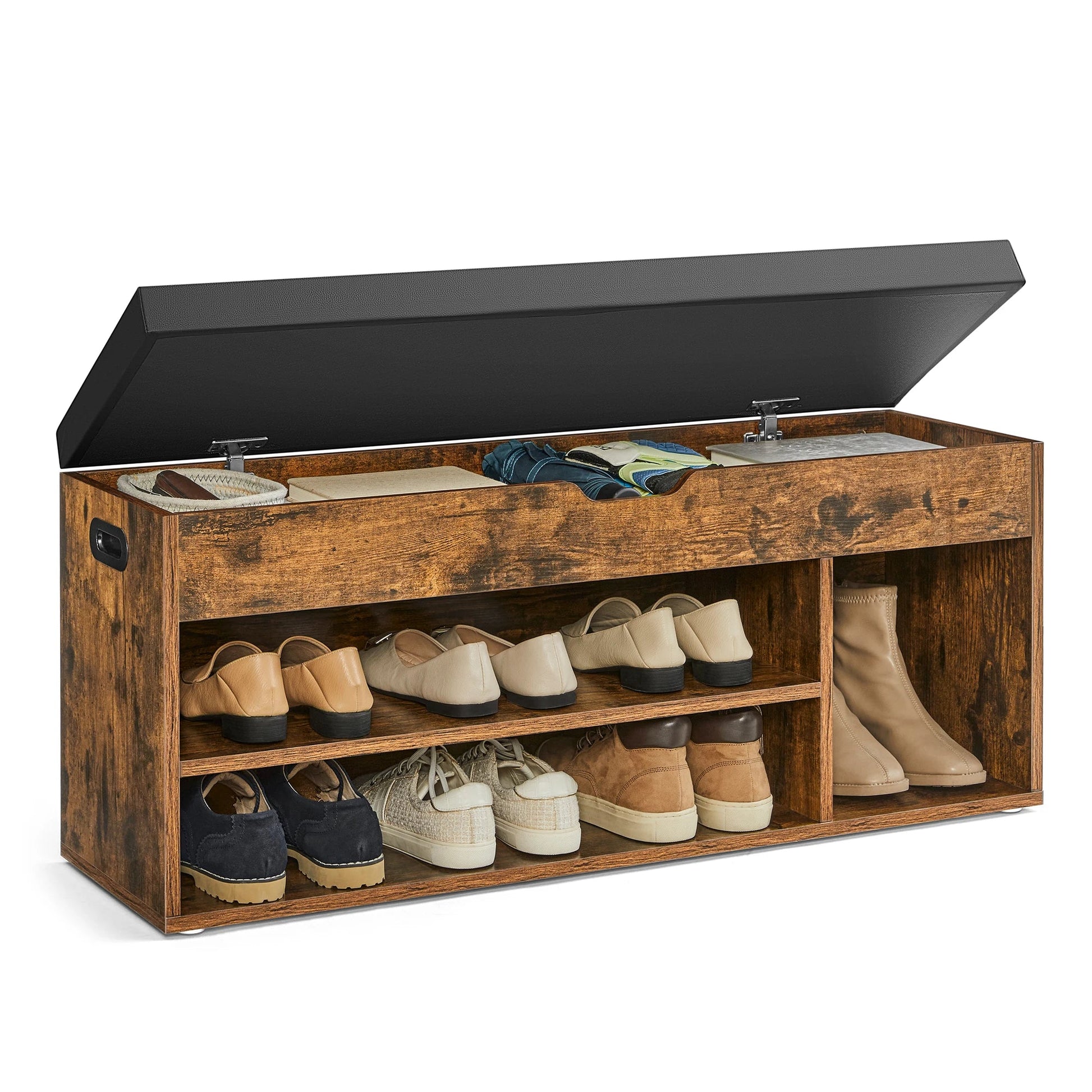 Meuble de rangement chaussures rustiques 30 x 100 x 44 cm, - 14:-1;200007763:201336101
